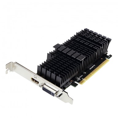 Placa video GIGABYTE GeForce GT 710, 2GB, GDDR5, HDMI, DVI-I, 64-bit Low Profile